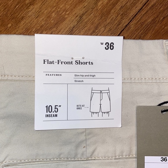Flat front shorts (nwt) - Picture 4 of 4